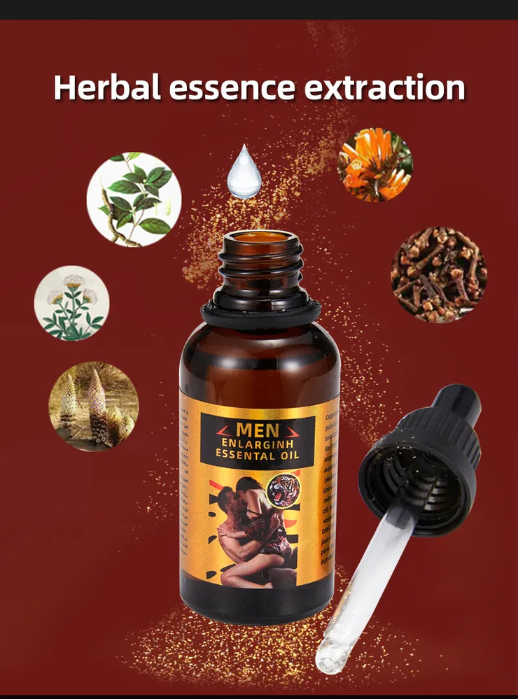 Natural Herbal Penis Enlargement Massage and Thicker Essential Oil🥵