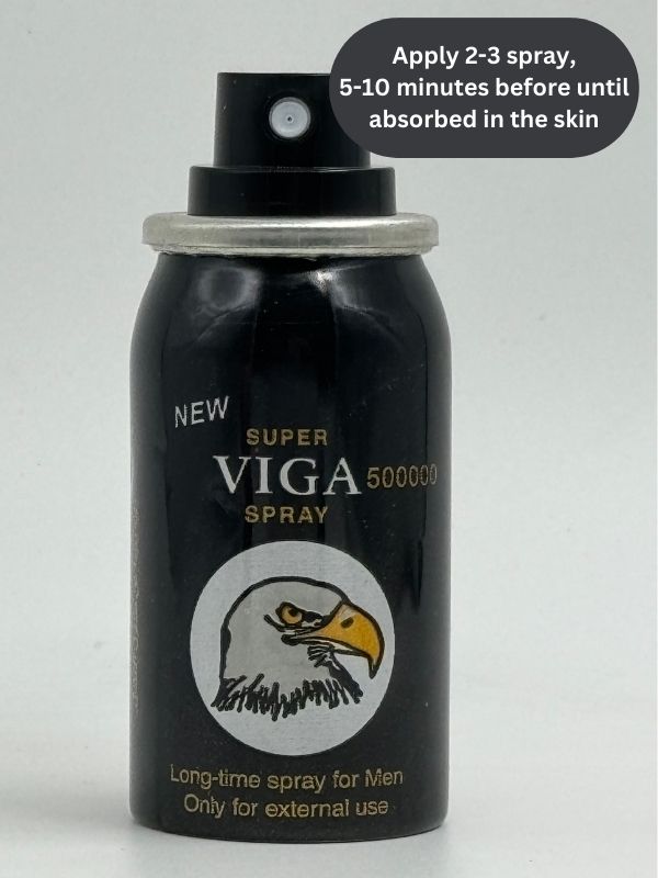 Super Viga 500000 Delay Spray For Men 45ml 🥵